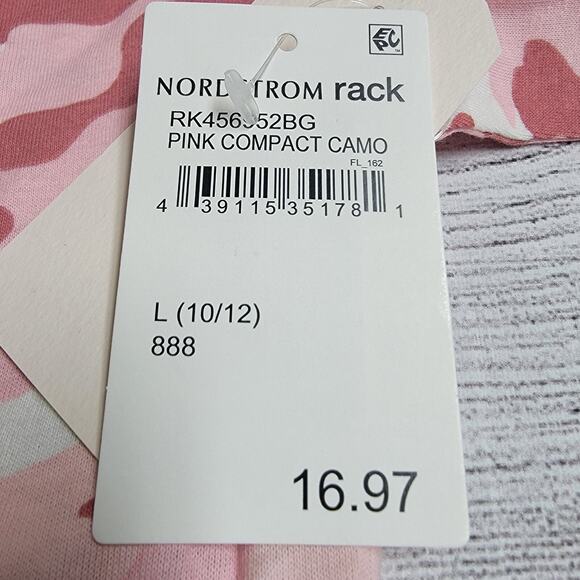 Melrose and Market Long Sleeve Shirt Pink Camo Girls Size Large (10/12) - Picture 5 of 5